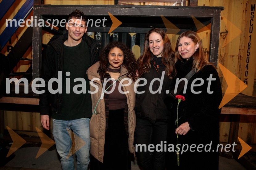  ... ;  Lina Akif, igralka;  ... ;  Alja Lobnik, direktorica, Zavod MaskaSpolna vzgoja II: IGRE, premiera, Nova Pošta, SMG Ljubljana