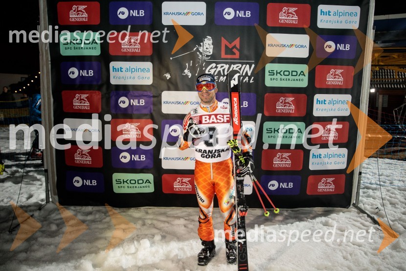  Rene  Mlekuž, nekdanji smučar, organizator Grubinega memorialaGrubin memorial 2023