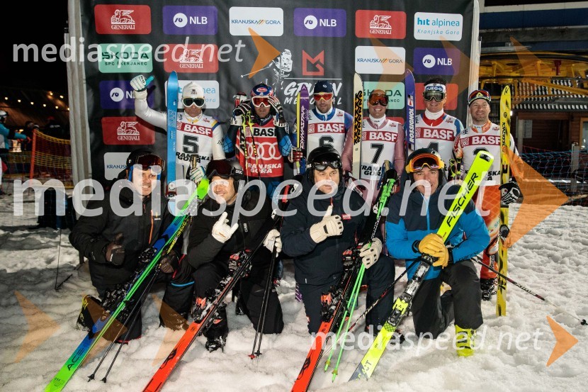  Mitja Dragšič, nekdanji smučar; vodja tekmovanja za Zlato lisico;  Jure Košir, nekdanji smučar;  ... ;  ... ;  Sandi Murovec - Muri ,  kreator OI oblačil;  Uroš Zupan, direktor, Smučarska zveza Slovenije ;  ... ;  ... ;  ... ;  Rene  Mlekuž, nekdanji smučar, organizator Grubinega memorialaGrubin memorial 2023