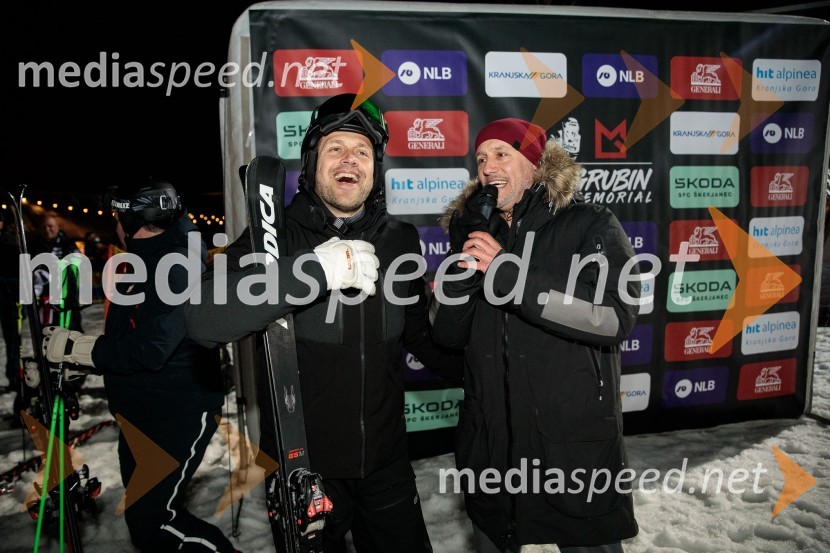  Jure Košir, nekdanji smučar;  Peter Poles, televizijski voditeljGrubin memorial 2023