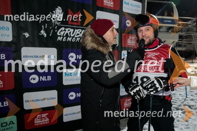  Peter Poles, televizijski voditelj;  Tomi Meglič, glasbenik, pevec skupine SiddhartaGrubin memorial 2023