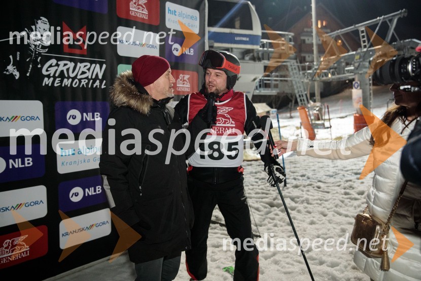  Peter Poles, televizijski voditelj;  Tomi Meglič, glasbenik, pevec skupine SiddhartaGrubin memorial 2023