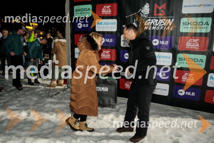  Alenka  Dovžan, nekdanja smučarka;  Matej PogačnikGrubin memorial 2023