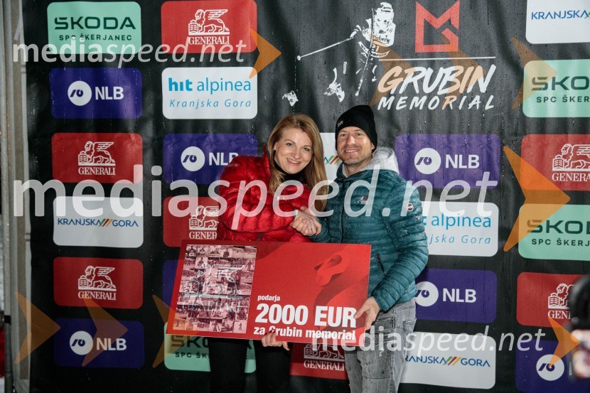 ... ;  Rene  Mlekuž, nekdanji smučar, organizator Grubinega memorialaGrubin memorial 2023
