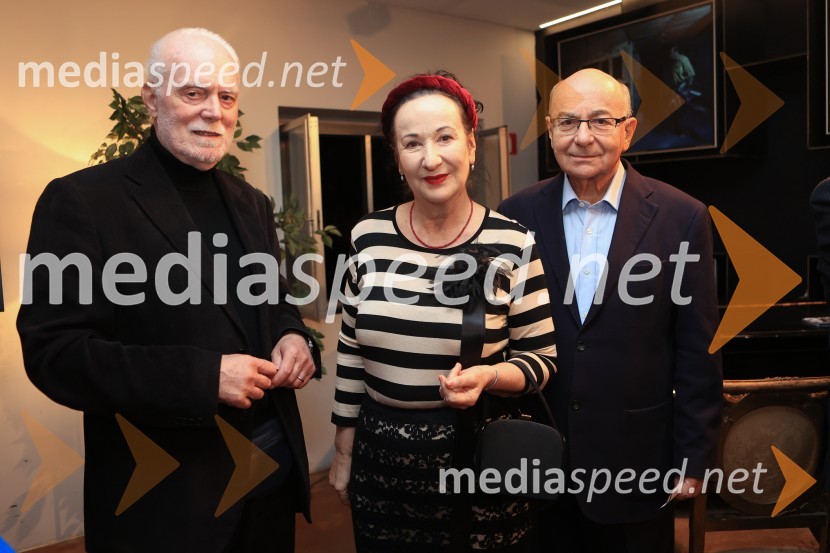  Marko Gorjanc, nekdanji ravnatelj/pomočnik ravnatelja SNG Drama Ljubljana;  Polona Vetrih, igralka;  Mitja Rotovnik, nekdanji direktor Cankarjevega domaGospa Dalloway, premiera, SNG Drama Ljubljana