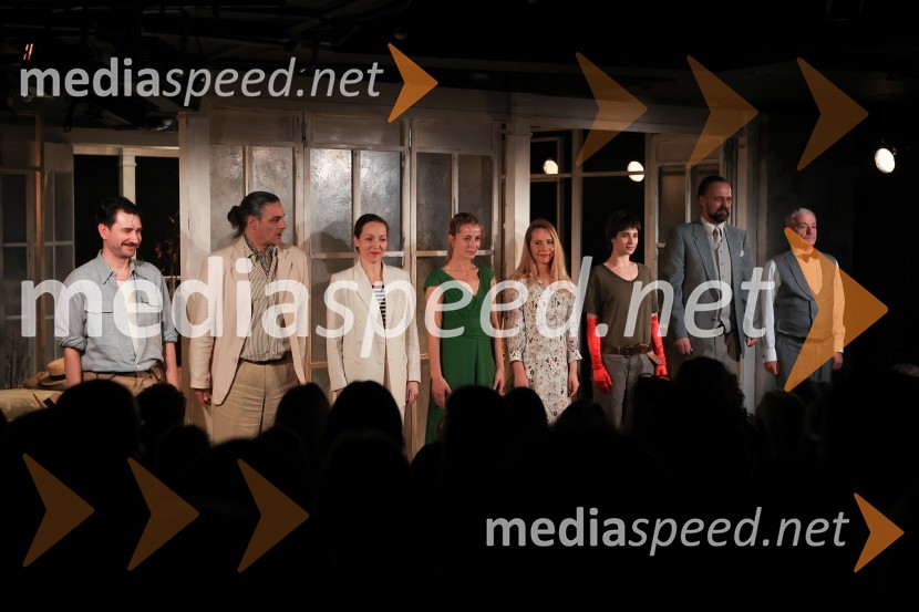  Saša Tabaković, igralec, nekdanji poslanec SMC;  Gorazd  Logar, igralec;  Iva Babić, igralka;  Maša Derganc, igralka;  Saša  Mihelčič, igralka;  Saša Pavlin Stošić, igralka;  Uroš Fürst, igralec;  Vojko Zidar, igralecGospa Dalloway, premiera, SNG Drama Ljubljana