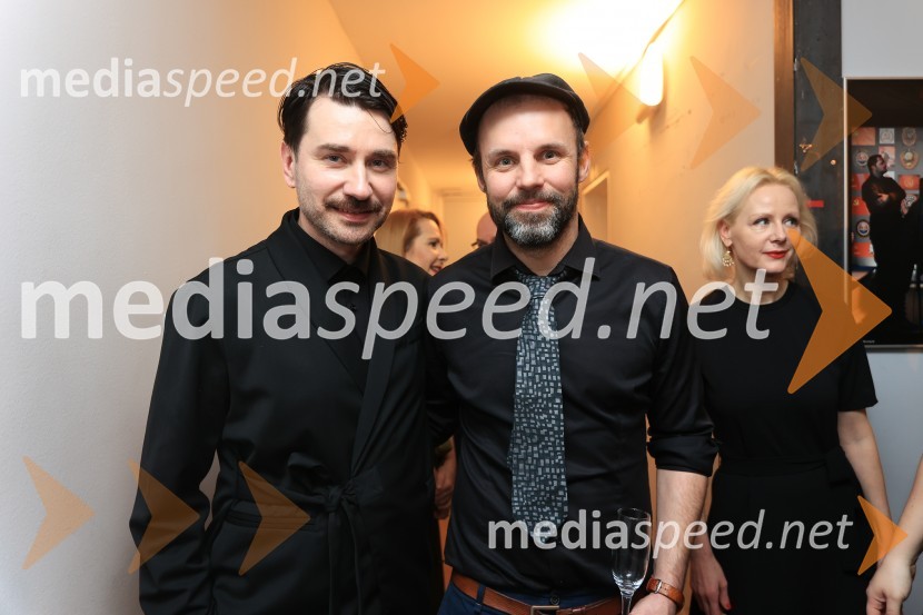  Saša Tabaković, igralec, nekdanji poslanec SMC;  Urban Zorko, dramaturg, snemalec, režiserGospa Dalloway, premiera, SNG Drama Ljubljana