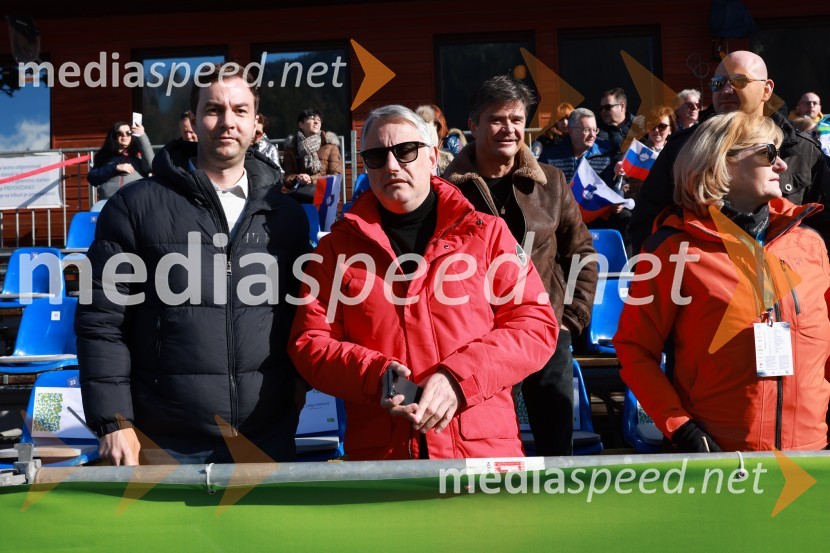  Rok Capl, v.d. direktor, Spirit Slovenia;  Matjaž Han, minister za gospodarski razvoj in tehnologijo62. Pokal Vitranc, sobota