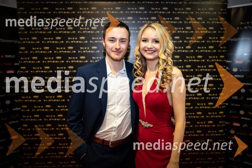  Žiga Fijavž;  Nina Kokot, finalistka, Miss Slovenije 2023Miss Slovenije 2023, polfinalni izbor