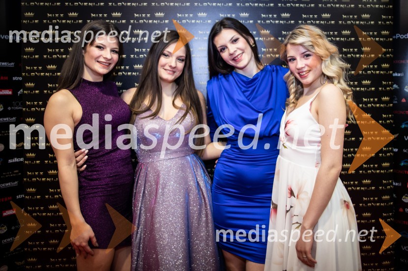  Ana Ivanc, finalistka, Miss Slovenije 2023;  ... ;  Tijana Bektašević, finalistka, Miss Slovenije 2023;  ... Miss Slovenije 2023, polfinalni izbor