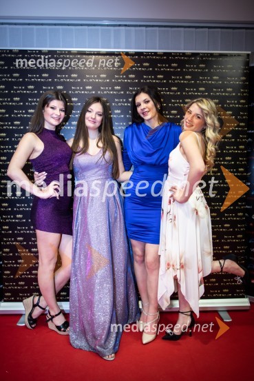  Ana Ivanc, finalistka, Miss Slovenije 2023;  ... ;  Tijana Bektašević, finalistka, Miss Slovenije 2023;  ... Miss Slovenije 2023, polfinalni izbor