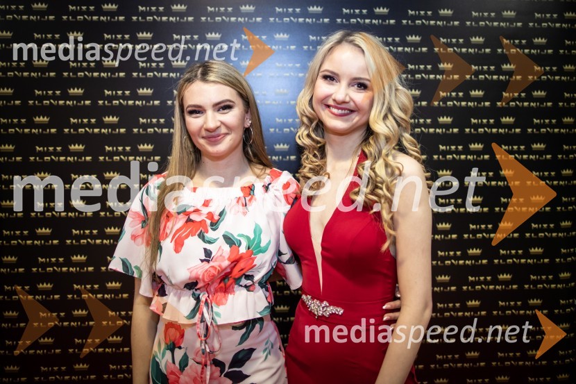  Nika Šalamon, finalistka, Miss Slovenije 2023;  Nina Kokot, finalistka, Miss Slovenije 2023Miss Slovenije 2023, polfinalni izbor