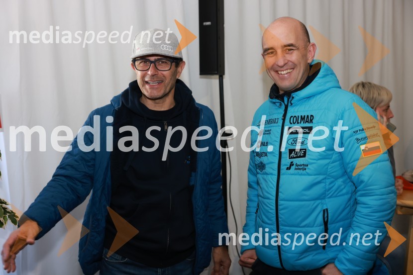  Matjaž Rakovec, župan Mestne občine Kranj;  Jožko Križan, podjetnik62. Pokal Vitranc, sobota