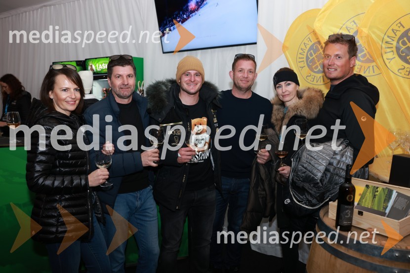  Katarina Šilec;  Peter Šilec;  Tim  Mastnak, deskar na snegu ;  Gregor Tašner, Puklavec Family Wines;  Ksenija Tašner;  Rok Toplak62. Pokal Vitranc, sobota