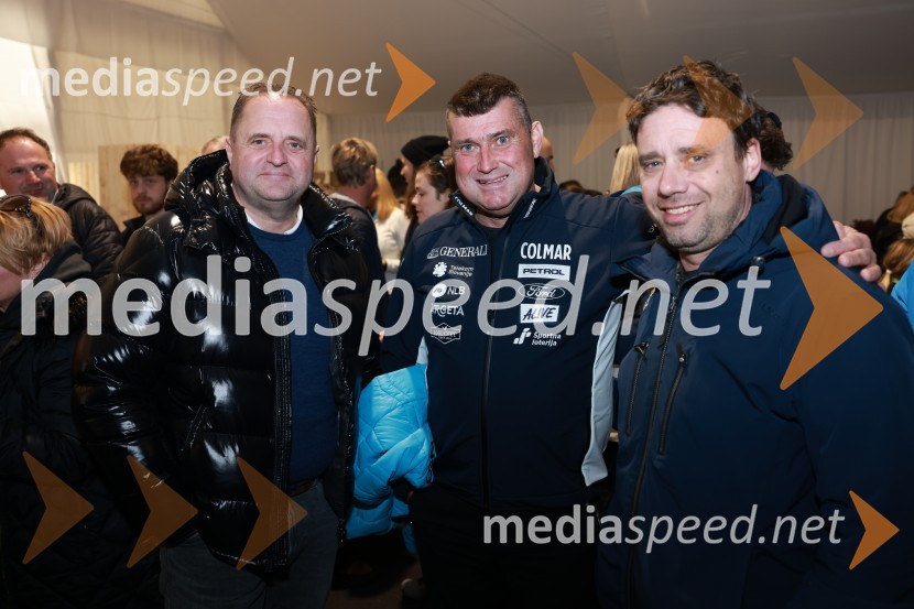  Tomaž Marovt, lastnik, direktor, Marovt d.o.o.;  Janez Bijol,  direktor podjetja Bijol d.o.o.;  Gregor Lednik, predsednik ASK Branik, generalni sekretar, 59. Zlata lisica62. Pokal Vitranc, sobota