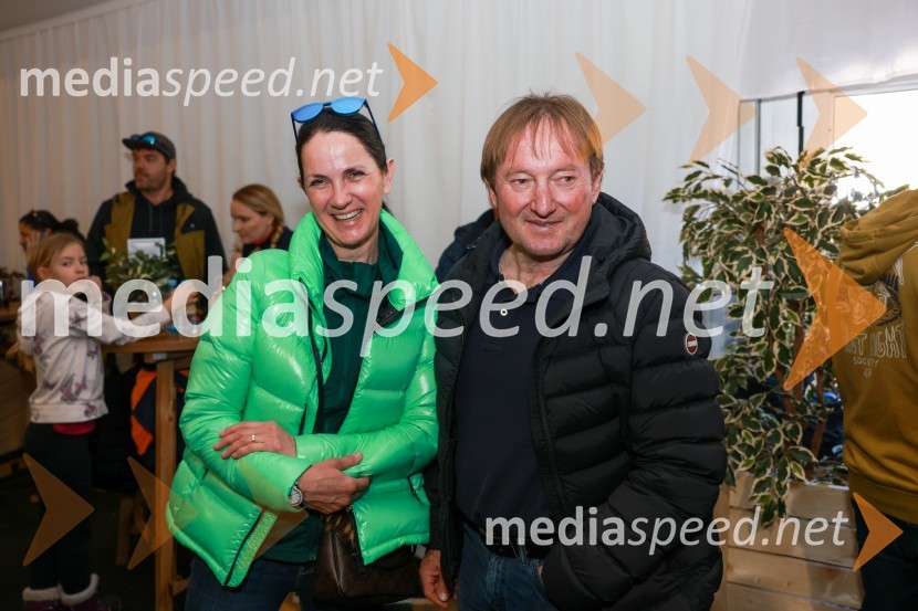  Špela Žle;  Bojan Križaj, nekdanji smučar62. Pokal Vitranc, sobota