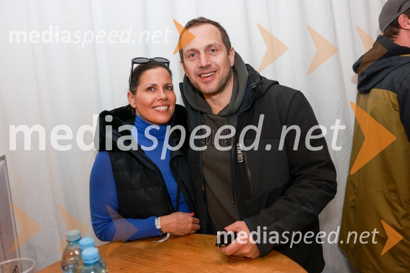  Simona Škrobar;  Jure Košir, nekdanji smučar62. Pokal Vitranc, sobota