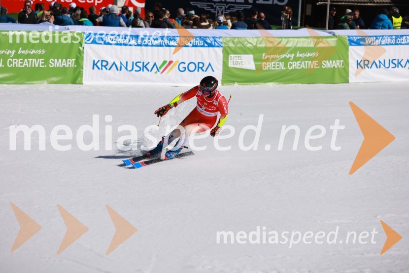  Gino Caviezel, smučar (Švica)62. Pokal Vitranc, sobota