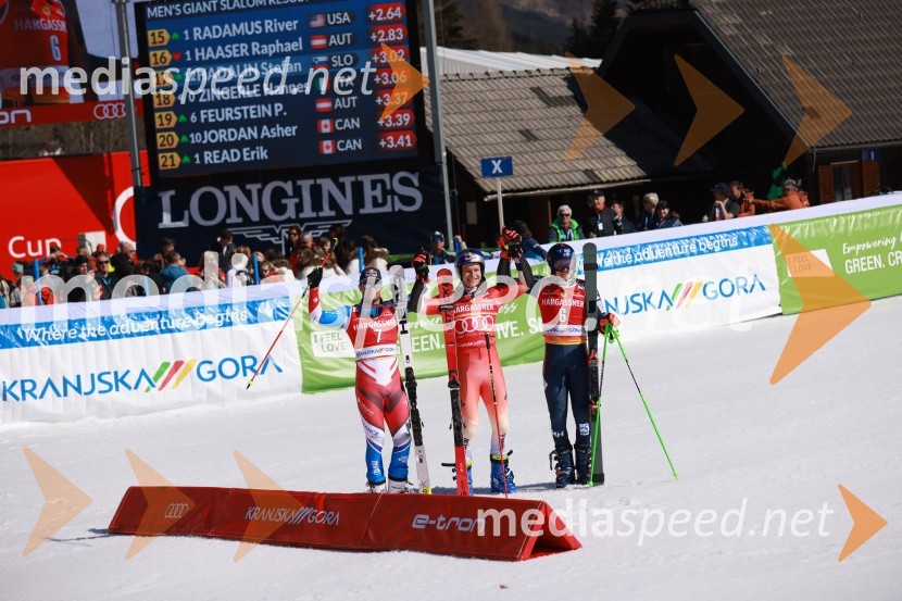  Alexis Pinturault, smučar (Francija);  Marco Odermatt, smučar (Švica);  Henrik Kristoffersen, smučar (Norveška)62. Pokal Vitranc, sobota