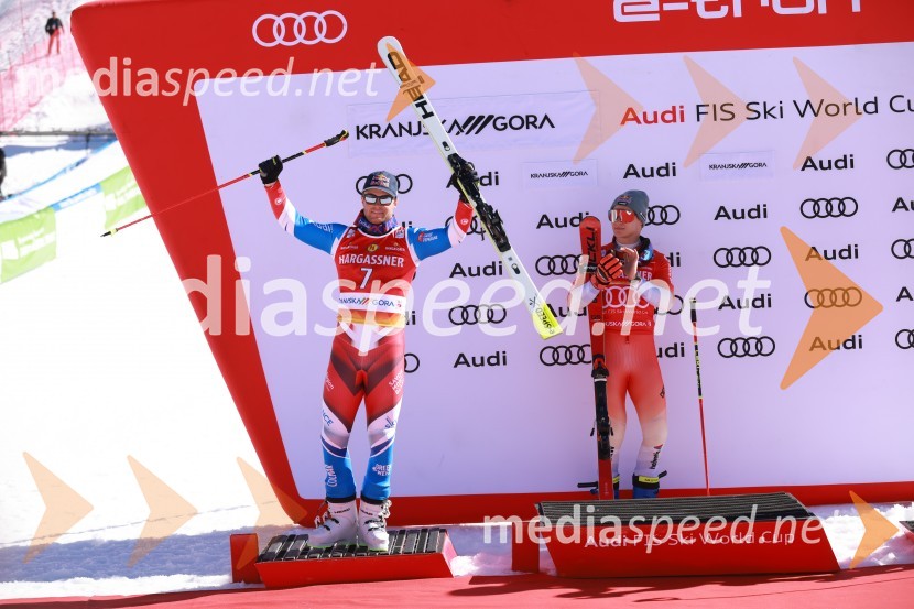  Alexis Pinturault, smučar (Francija);  Marco Odermatt, smučar (Švica)62. Pokal Vitranc, sobota