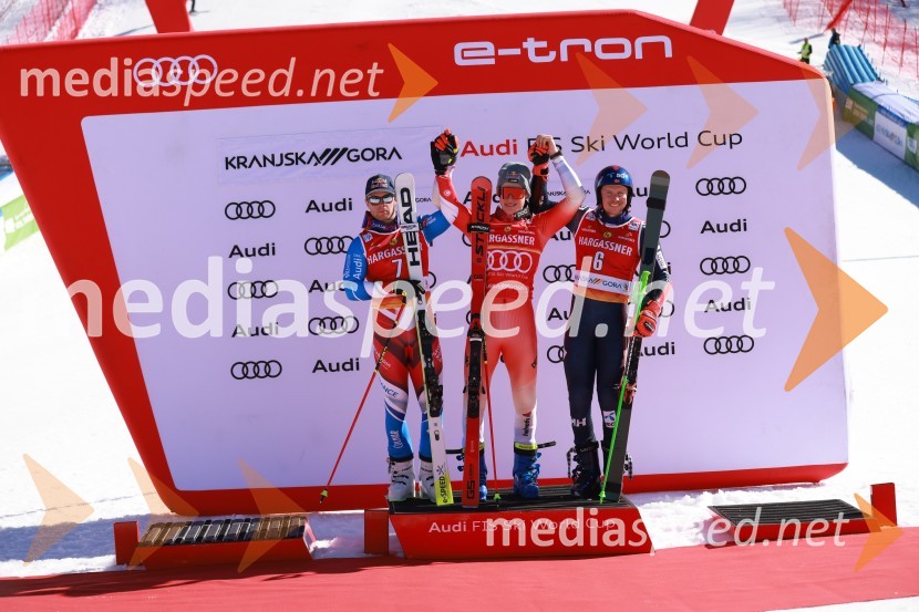  Alexis Pinturault, smučar (Francija);  Marco Odermatt, smučar (Švica);  Henrik Kristoffersen, smučar (Norveška)62. Pokal Vitranc, sobota