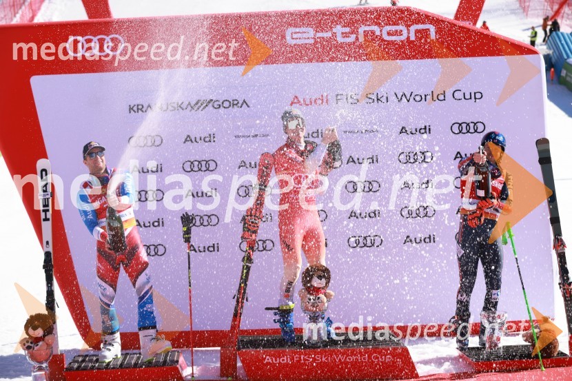  Alexis Pinturault, smučar (Francija);  Marco Odermatt, smučar (Švica);  Henrik Kristoffersen, smučar (Norveška)62. Pokal Vitranc, sobota