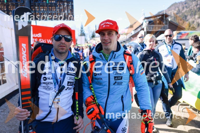  Rene Mlekuž, nekdanji smučar;  Žan Kranjec, smučar62. Pokal Vitranc, sobota