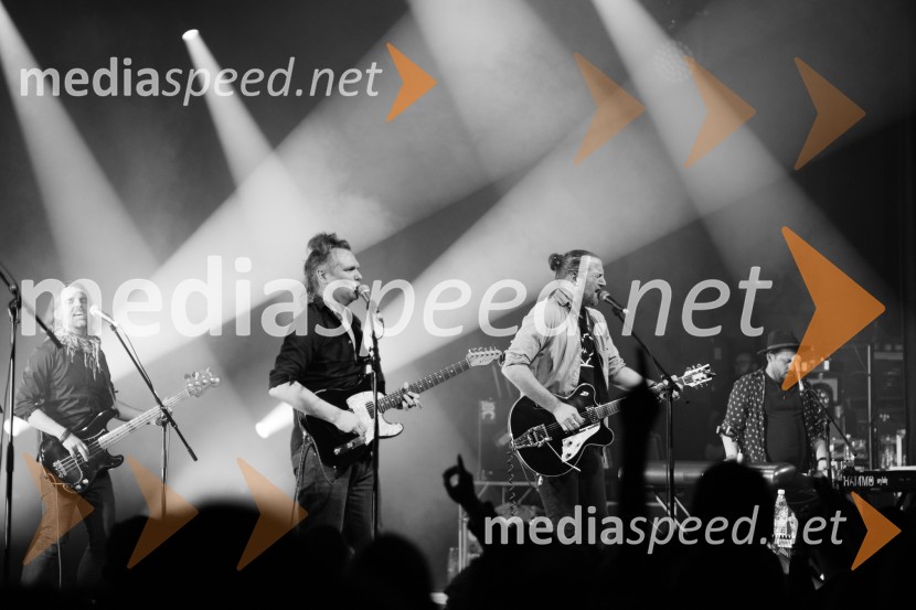  Peter Dekleva, glasbenik, Hamo & Tribute 2 Love;  Matevž Šalehar - Hamo, glasbenikHamo & Tribute 2 Love, koncert ob izidu albuma 22