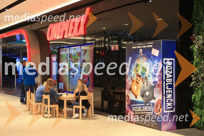 Družinski dan s filmom Pozabljenčki, Cineplexx