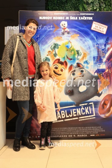  Iva Jarm, soustanoviteljica bloga Kam z mulcem;  ... Družinski dan s filmom Pozabljenčki, Cineplexx