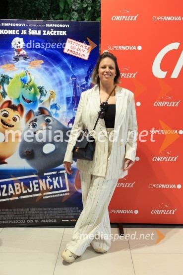  Manja Stević, voditeljica, Jutro na PlanetuDružinski dan s filmom Pozabljenčki, Cineplexx