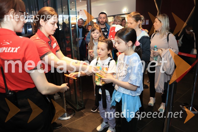Družinski dan s filmom Pozabljenčki, Cineplexx