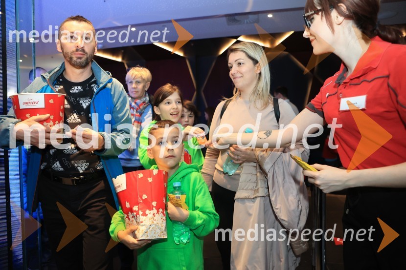 Družinski dan s filmom Pozabljenčki, Cineplexx