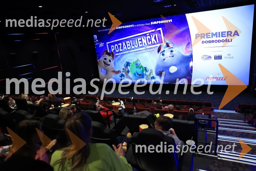 Družinski dan s filmom Pozabljenčki, Cineplexx