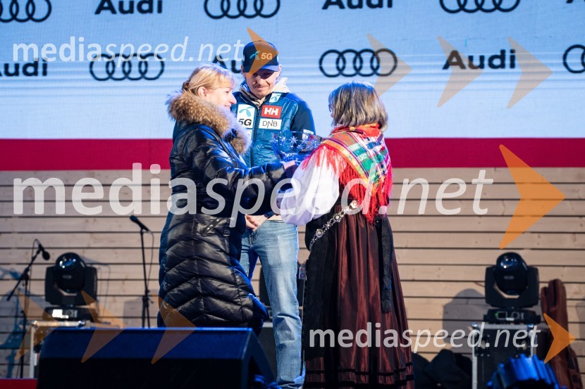  Henrik Kristoffersen, smučar (Norveška)Podelitev pokalov sobotnega veleslaloma in javni žreb, 62. Pokal Vitranc