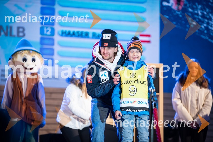  Rasmus Windingstad, smučar (Norveška);  ... Podelitev pokalov sobotnega veleslaloma in javni žreb, 62. Pokal Vitranc