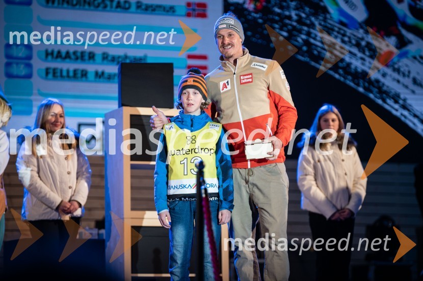  ... ;  Manuel Feller, smučar (Avstrija)Podelitev pokalov sobotnega veleslaloma in javni žreb, 62. Pokal Vitranc