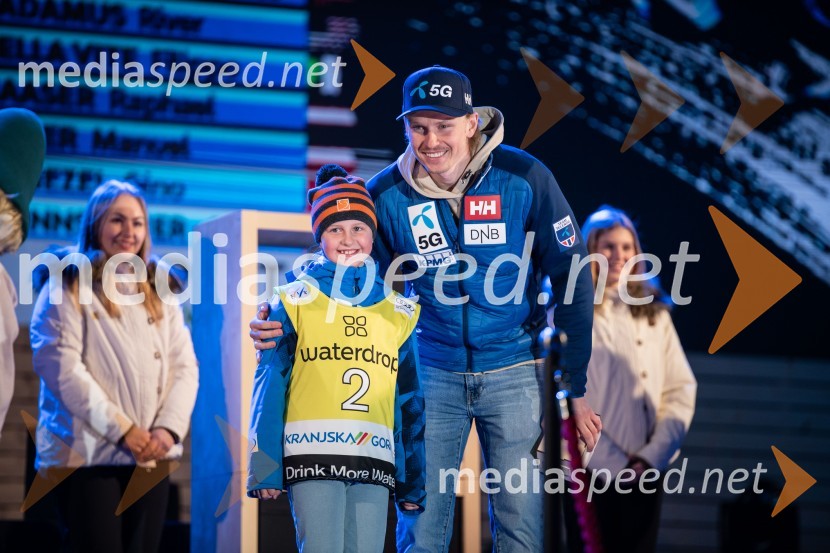  ... ;  Henrik Kristoffersen, smučar (Norveška)Podelitev pokalov sobotnega veleslaloma in javni žreb, 62. Pokal Vitranc