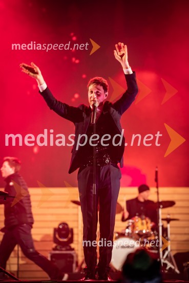  Klemen Slakonja, igralec, komik in TV voditeljPodelitev pokalov sobotnega veleslaloma in javni žreb, 62. Pokal Vitranc