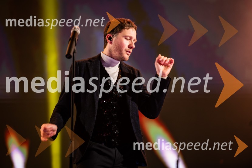  Klemen Slakonja, igralec, komik in TV voditeljPodelitev pokalov sobotnega veleslaloma in javni žreb, 62. Pokal Vitranc