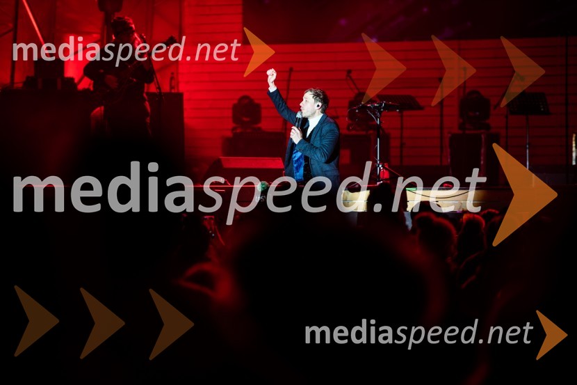  Klemen Slakonja, igralec, komik in TV voditeljPodelitev pokalov sobotnega veleslaloma in javni žreb, 62. Pokal Vitranc