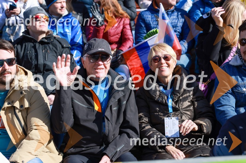  Tone Vogrinec, športni in smučarski funkcionar;  Alenka Vogrinec62. Pokal Vitranc, nedelja