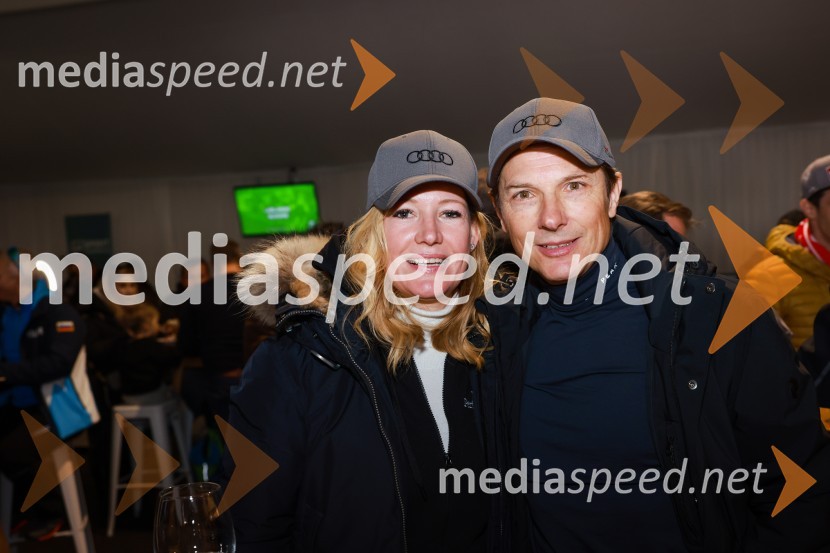  Ana Vehovar; dr. Andraž Vehovar, podjetnik, nekdanji športnik62. Pokal Vitranc, nedelja