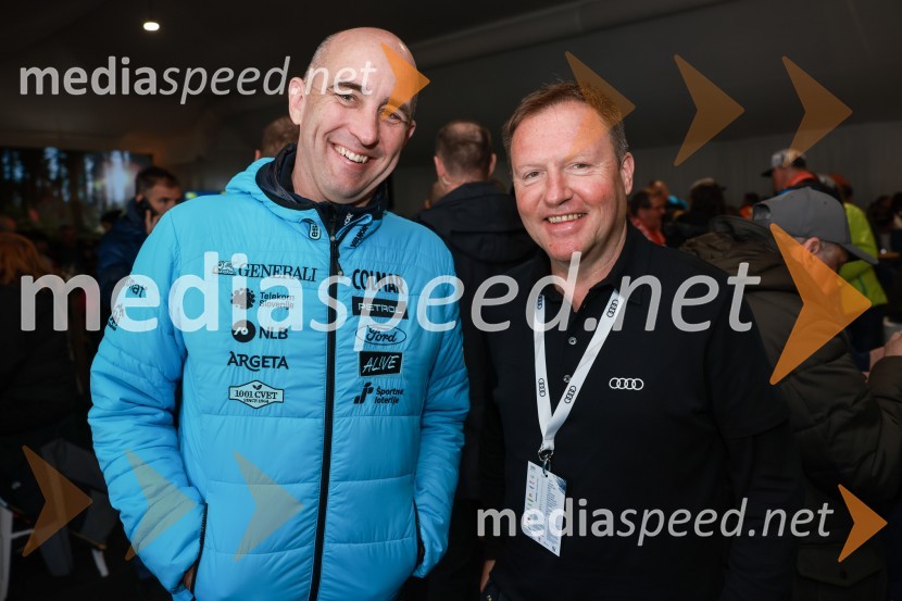  Jožko Križan, podjetnik;  Samo Pagon, vodja marketinga znamke Audi pri podjetju Porsche Slovenija d.o.o.62. Pokal Vitranc, nedelja