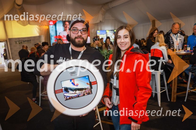  Patrik Kociper, fotograf;  Teja Skok62. Pokal Vitranc, nedelja