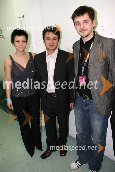 Katja Koren, pevka, Matjaž Vlašič, skupina Yuhubanda in Martin Štibernik, SlapoviSRF - Slovensi radijski festival 2005