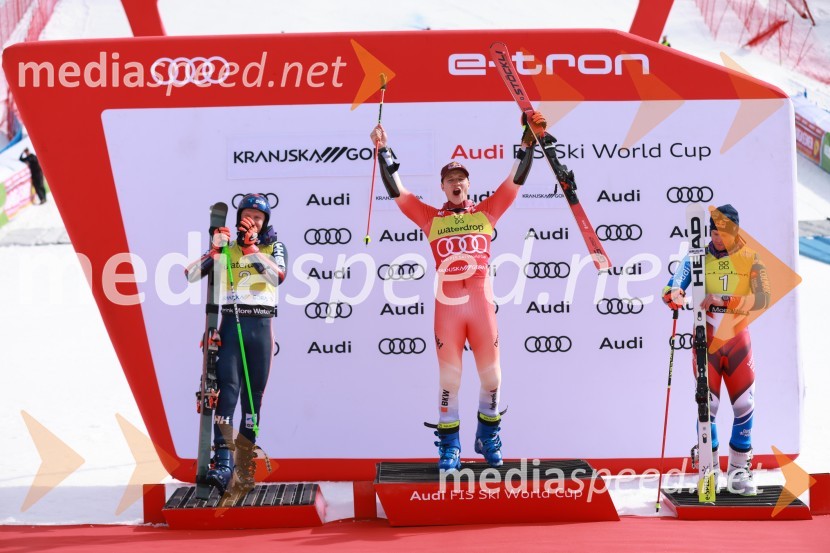  Henrik Kristoffersen, smučar (Norveška);  Marco Odermatt, smučar (Švica);  Alexis Pinturault, smučar (Francija)62. Pokal Vitranc, nedelja