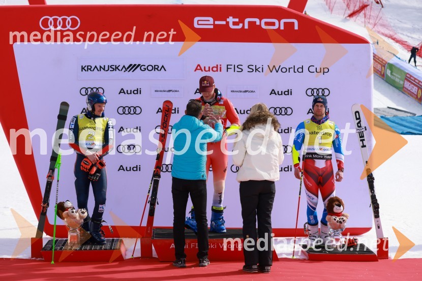  Henrik Kristoffersen, smučar (Norveška);  ... ;  Marco Odermatt, smučar (Švica);  ... ;  Alexis Pinturault, smučar (Francija)62. Pokal Vitranc, nedelja