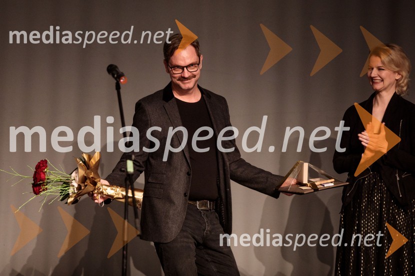  Jurij  Zrnec, igralec;  Alenka Kraigher, igralka31. Dnevi Komedije v Celju, zaključek festivala s Tadejem Tošem