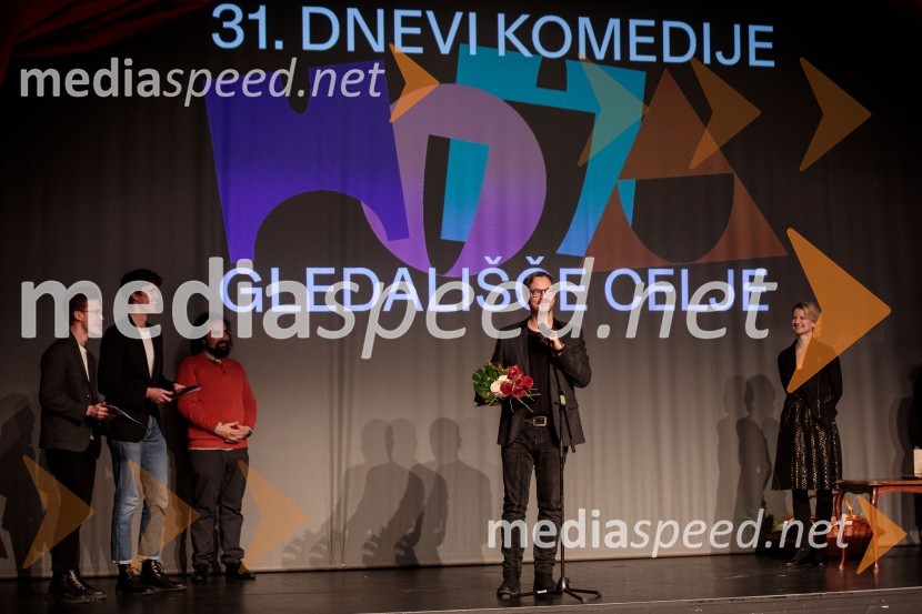  Jurij  Zrnec, igralec31. Dnevi Komedije v Celju, zaključek festivala s Tadejem Tošem